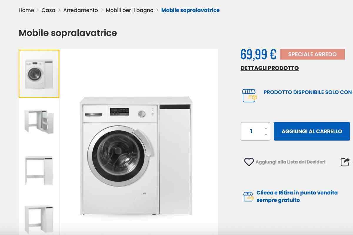 Arriva bagno Eurospin